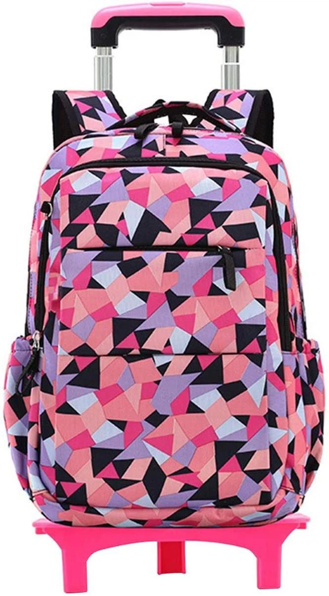 Student Detachable Trolley Backpack