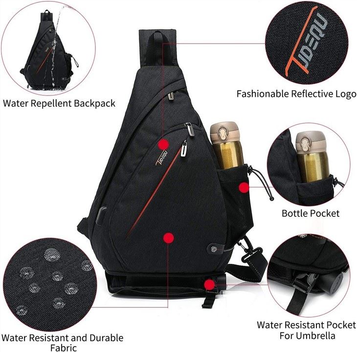 Sling Bag Crossbody Sling Backpack