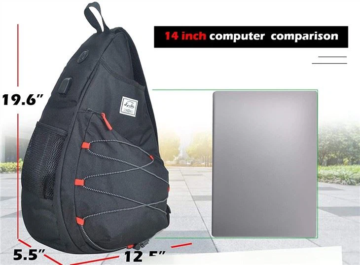 TENNIS Crossbody Sports Backpack
